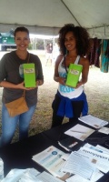 (BPRW) Partners for the “Make Healthy Happen Miami” initiative attended the EcoFest in Liberty City